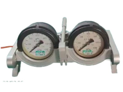 SH-3K-2軸向雙針雙管壓力表檢定支架